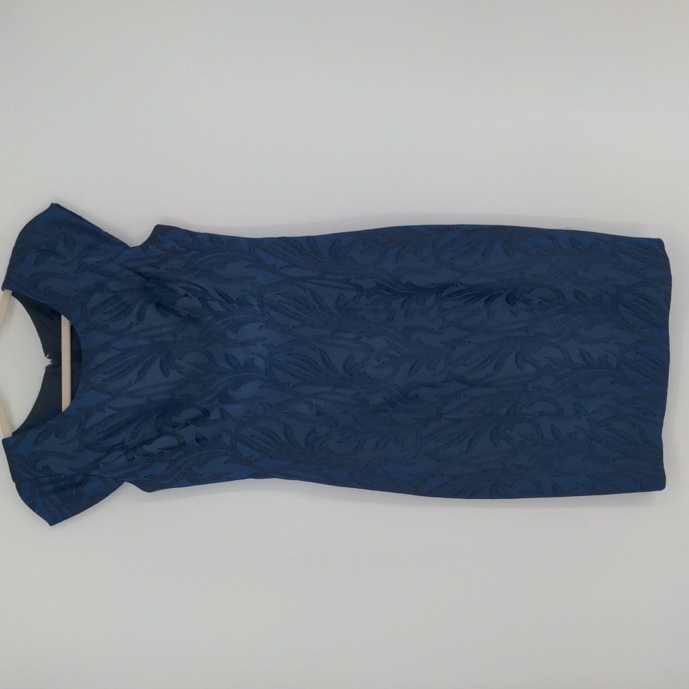 J. Crew Factory Sheath Dress Size 2 Glitter Sparkle Floral‎ Formal Wedding Guest